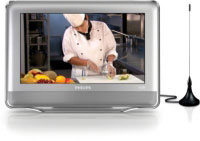 Philips PT9000 DTV, 2horas de reprod., LCD digital de 9 /23cm TV porttil (PT9000/12)